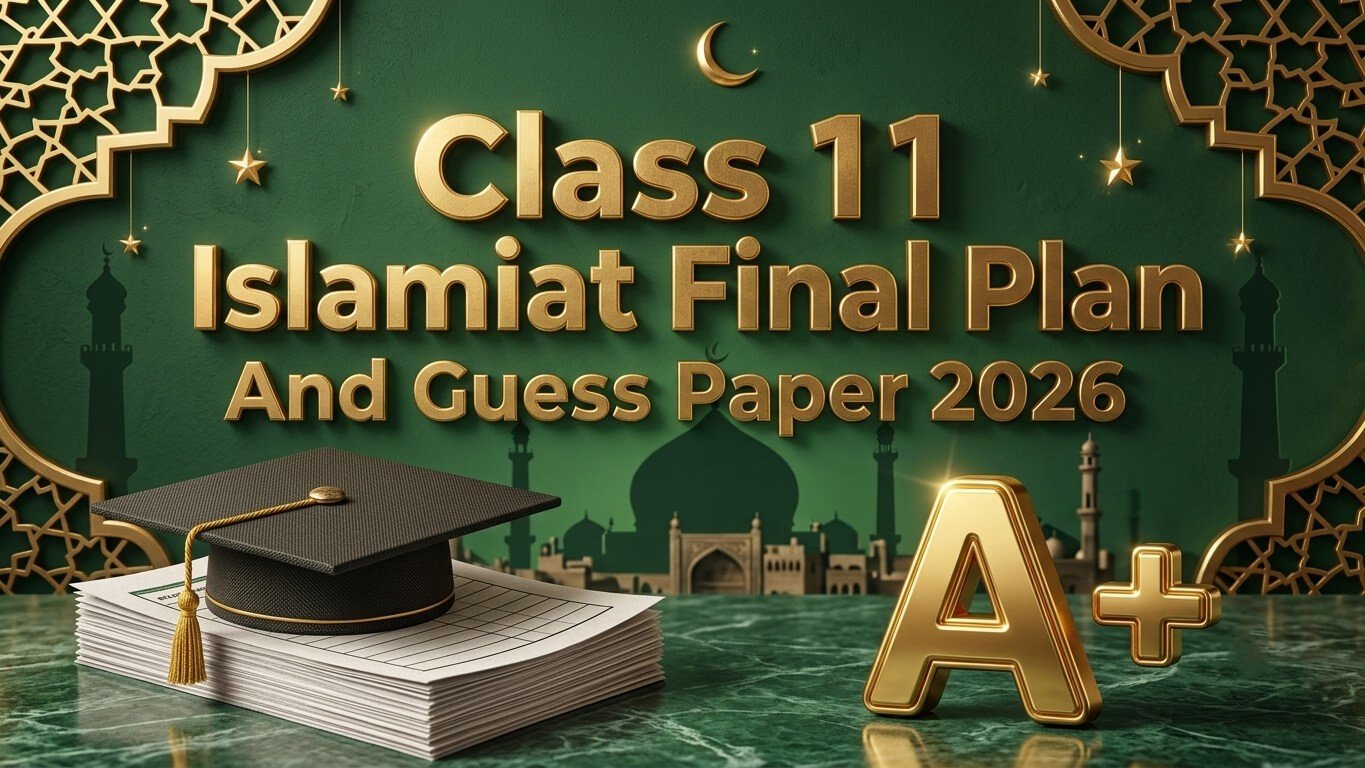 Class 11 Islamiat Final Plan And Guess Paper2