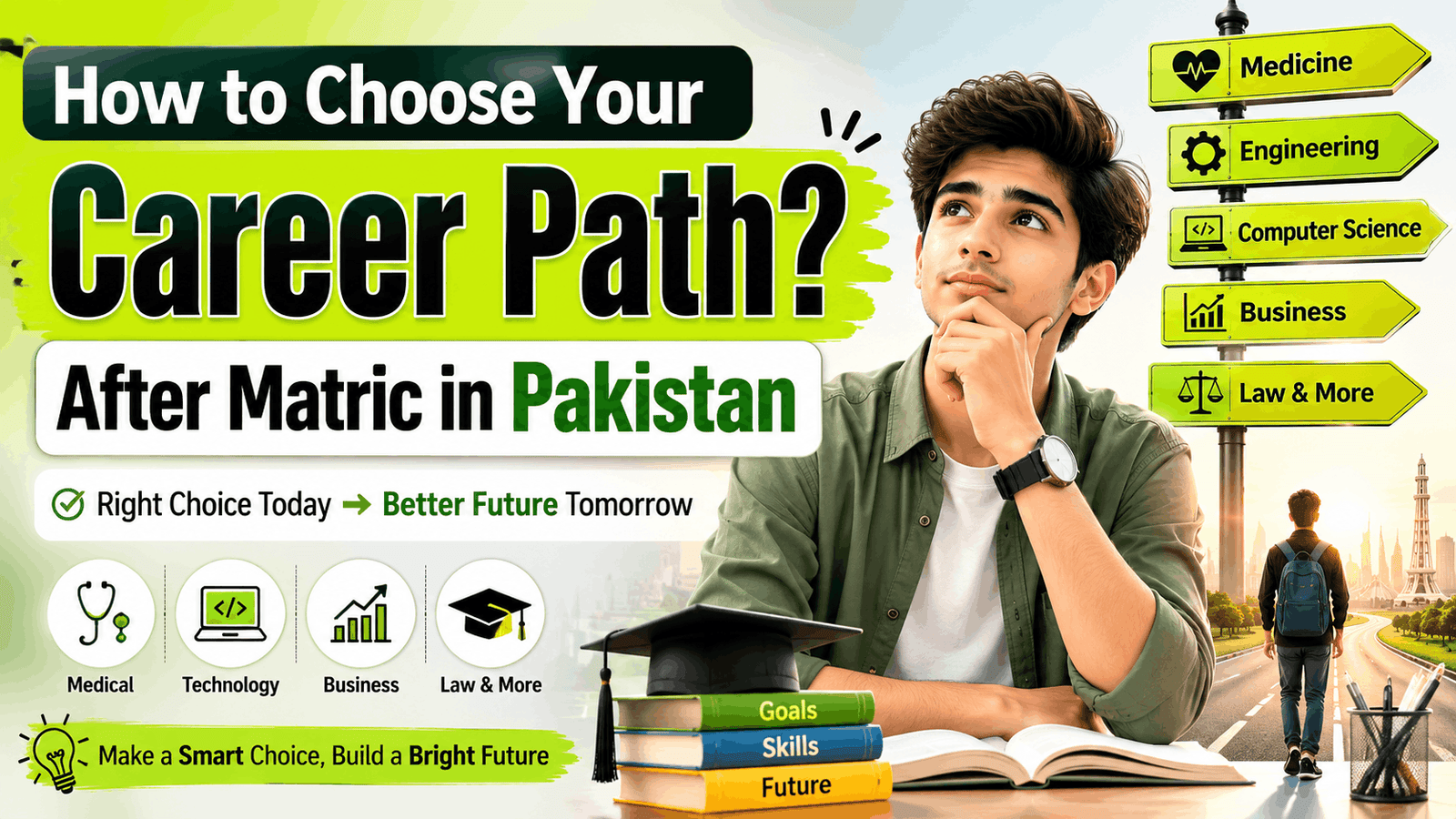 How to Choose Your Career Path After Matric in Pakistan