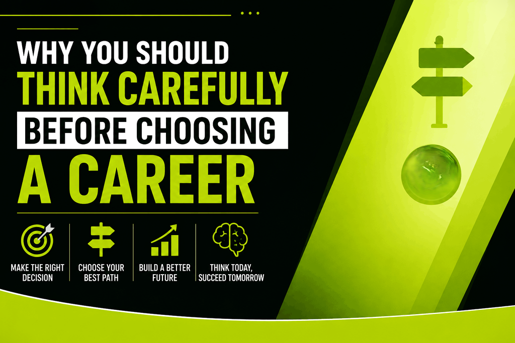 Why You Should Think Carefully Before Choosing a Career